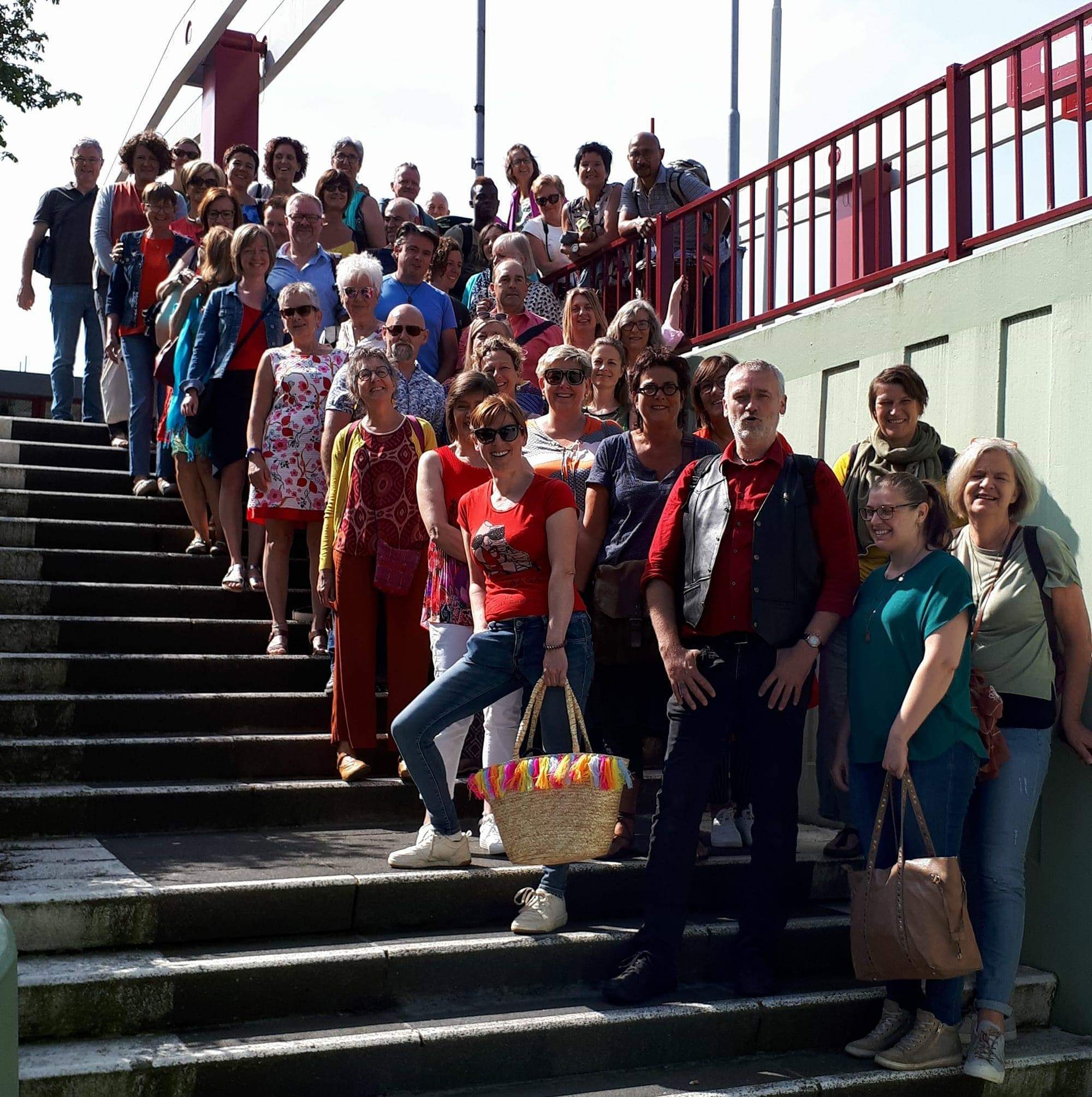 2018 groepsfoto middelburg op trap
